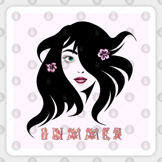 Summer Girl Sticker by AngelsWhisper